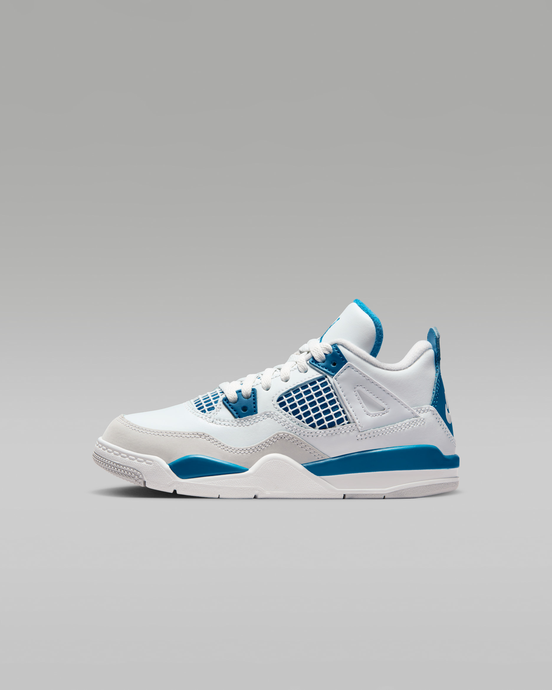 靴 Nike Air Jordan 4 Retro Industrial Blue Jordan 4 Retro 'Industrial Blue' Younger Kids' Shoes. Nike ID